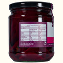 Jar with a nutrition label on a white background